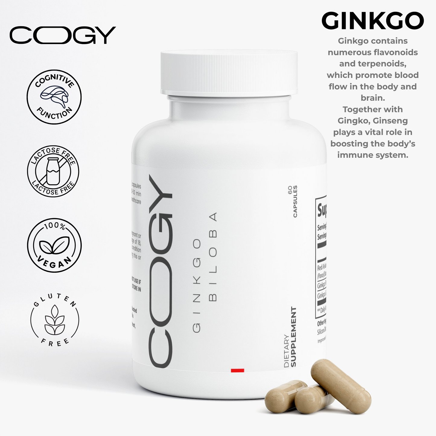 Ginkgo Biloba + Ginseng